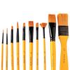 Umi 10 Pcs Paint Brush Set Includes a Carry Case for Acrylic, Watercolor Painting