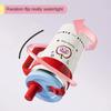 Double Drink Vacuum Cup Large Capacity Cold Water Mug Portable Suction Tube Cup  Drinkware