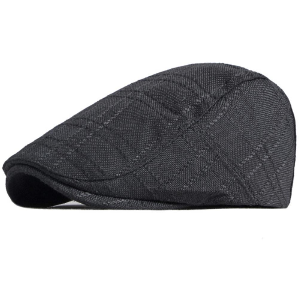 HT4786 Berets Spring Summer Linen Beret Hat Artist Painter Cap for Men Women Retro Ivy Flat Cap Male Female Adjustable Beret Cap