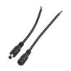 DC Power Cable Set 5 Pairs 5 5x2 1mm Male Female Connector 1 Pin for CCTV Camera and LED Strip Power Supply Line 30cm Length