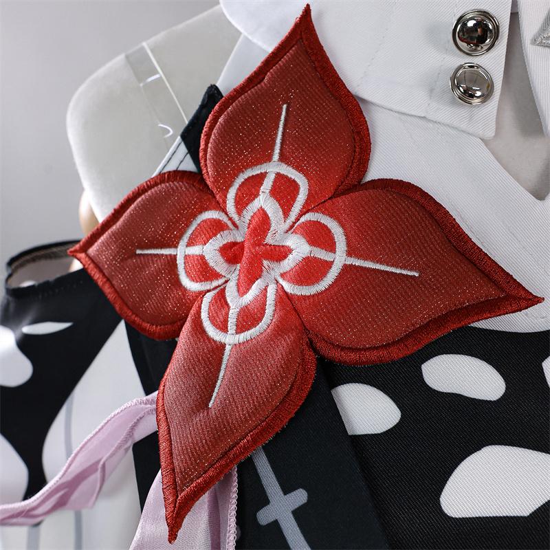 Game Honkai Star Rail Evernight March 7th Cosplay Costume Mysterious Foreign Guest Women Dress Halloween Party Suit