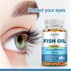 Omega-3 Fish Oil Capsules, Containing DHA and EPA, Support Immune, Brain, and Joint Health.