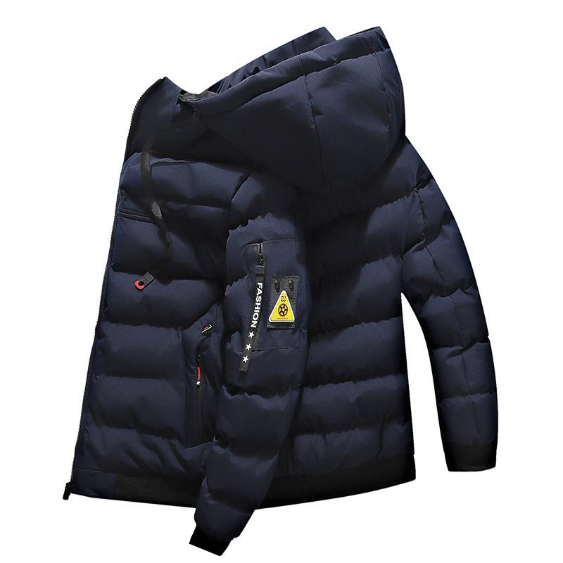 

Мужская утепленная двусторонняя куртка, которую можно носить, холодная, теплая, спортивная и для отдыха, для улицы, легкая, пушистая, мягкая хлопковая куртка 4XL