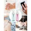 3pcs 60ML Travel Foam Pump Bottle- Clear Plastic Container, Refillable, With Dispenser Pump For Face Wash, Eyelash Shampoo