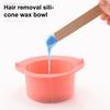 Wax Warmer Replacement Pot Heat-resisting Silicone Bowls Non-Stick Pan Liner Easy Clean Hair Removal Melting Waxing Bowls