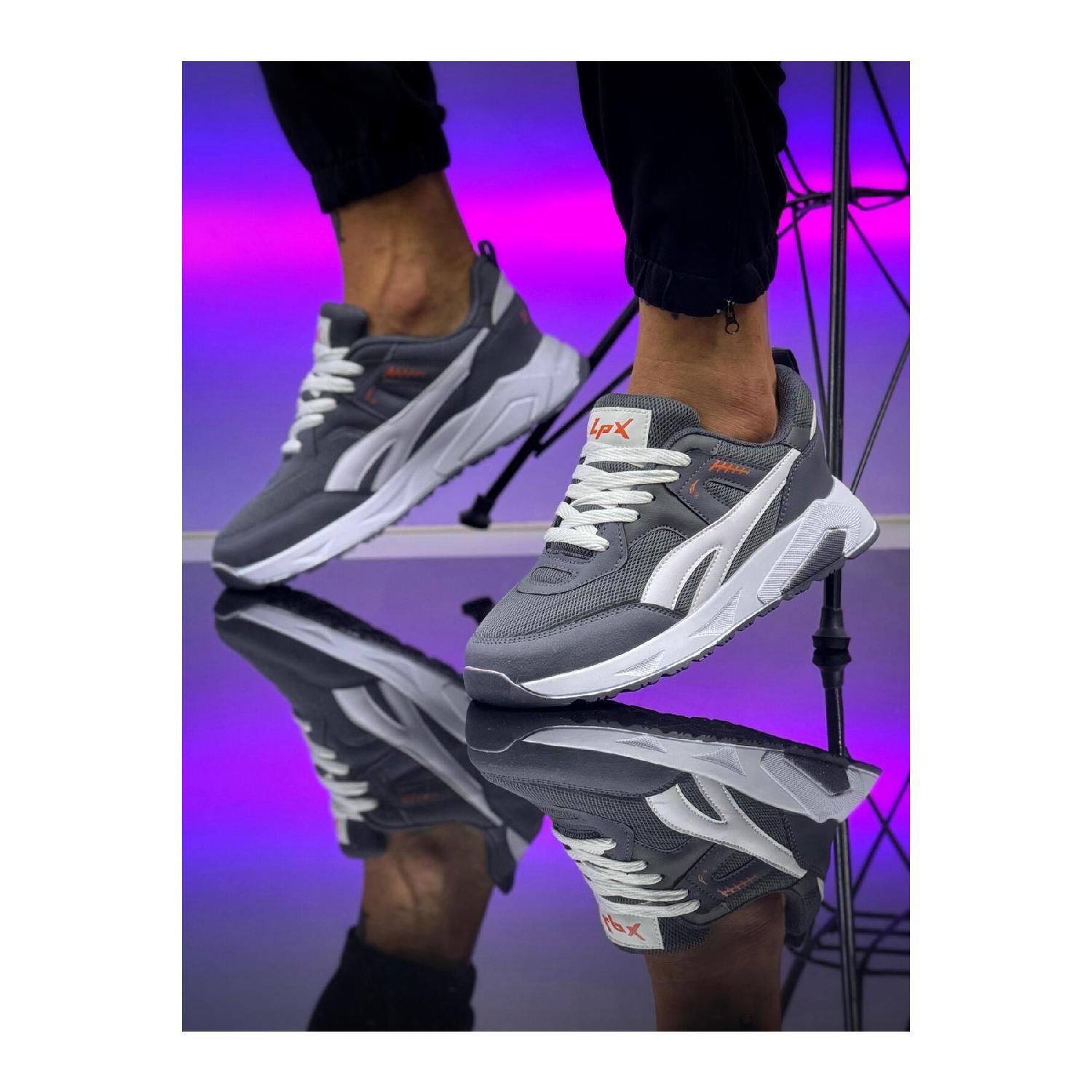 

Мужская серая удобная повседневная спортивная обувь с двумя волнами Nk0938 40 серый