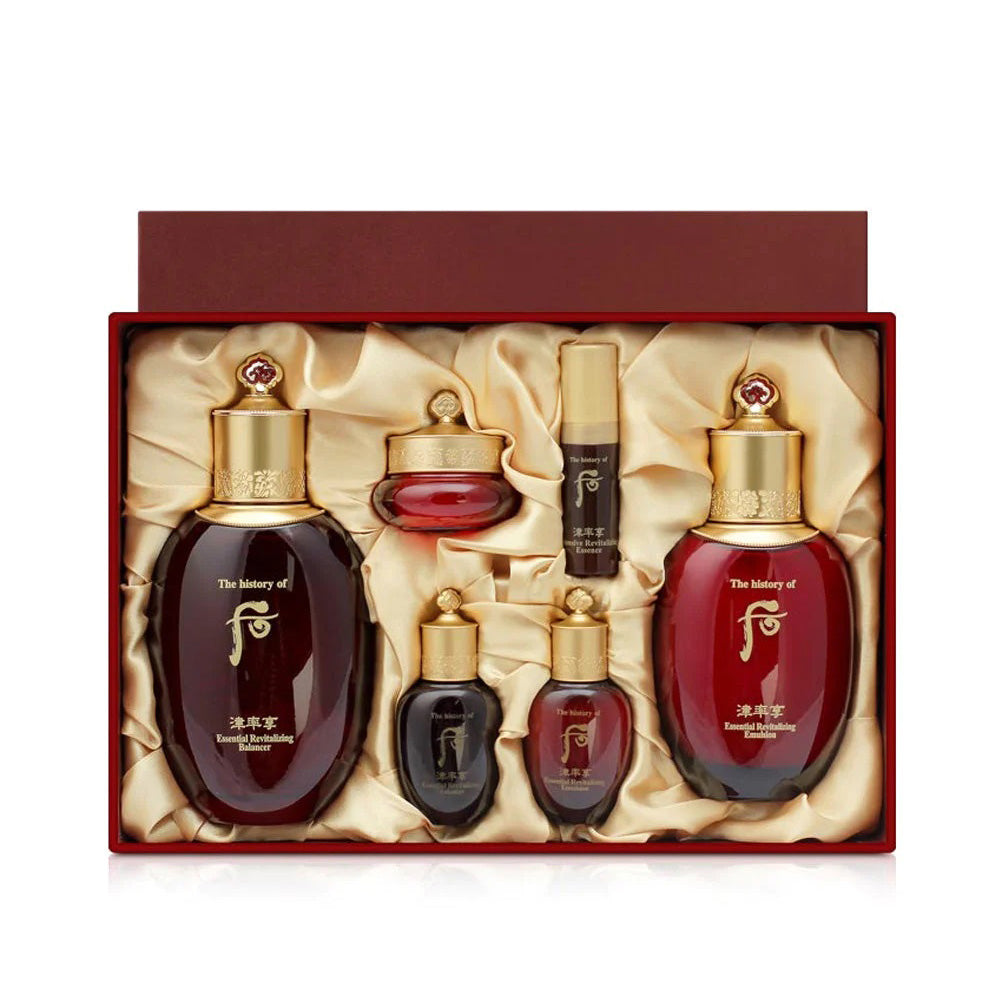The history of whoo Essential Revitalizing Special Set 6items +RANDOM GIFT