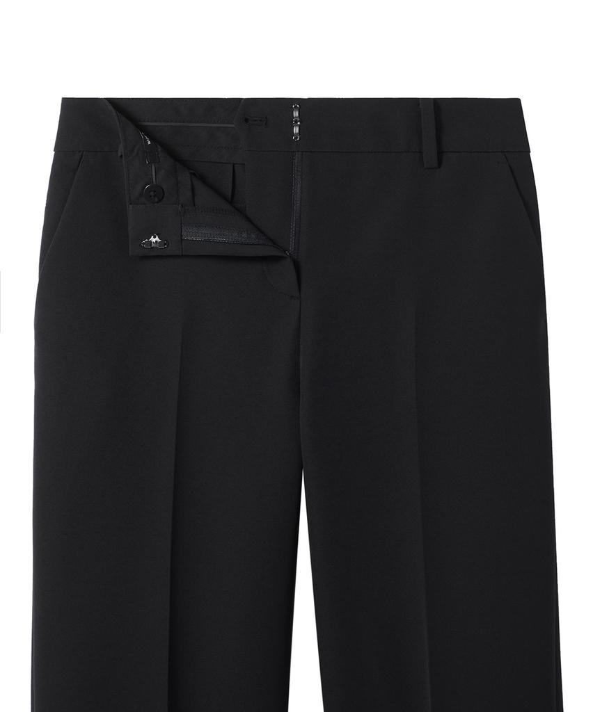 Musinsa Standard Woman Women'S Fluid Wide Slacks [Black]