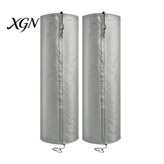 Fruit Tree Protection Wrap Palm Protector, Aluminum Foil Wrap, Trunk Guard with Outdoor Garden Insulation Drawstrings, Winter Cover for Cold