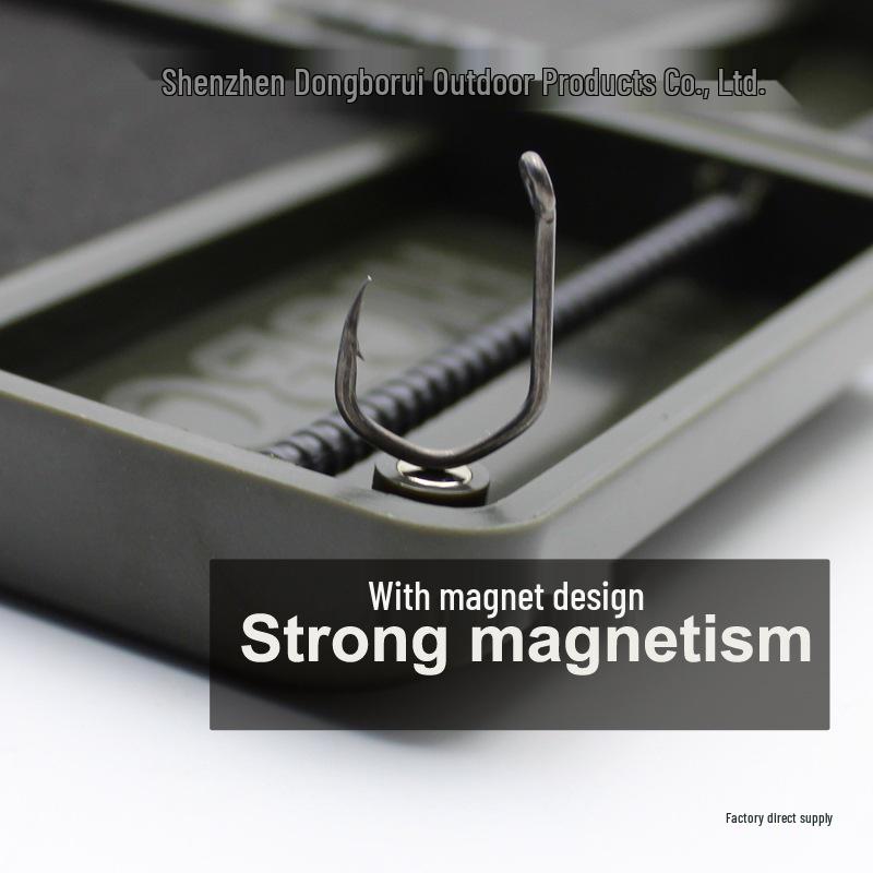 European Carp Fishing Leader Box - Reverse Bottom Rig Storage