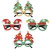 Unisex Christmas Cartoon Antlers Glasses for Adults & Kids - Creative Holiday Gift