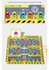 Wooden Toy Car Parking Maze: Children's Pen Control Training Board