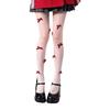 Women's Sheer Tights Control Top Pantyhose Sparkly Bows Pearls Pantyhose Tights Nylon Stockings