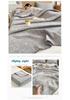100% Cotton Summer Gauze Blanket - Lightweight, Three-Layer Design for Office, Nap, or Sofa