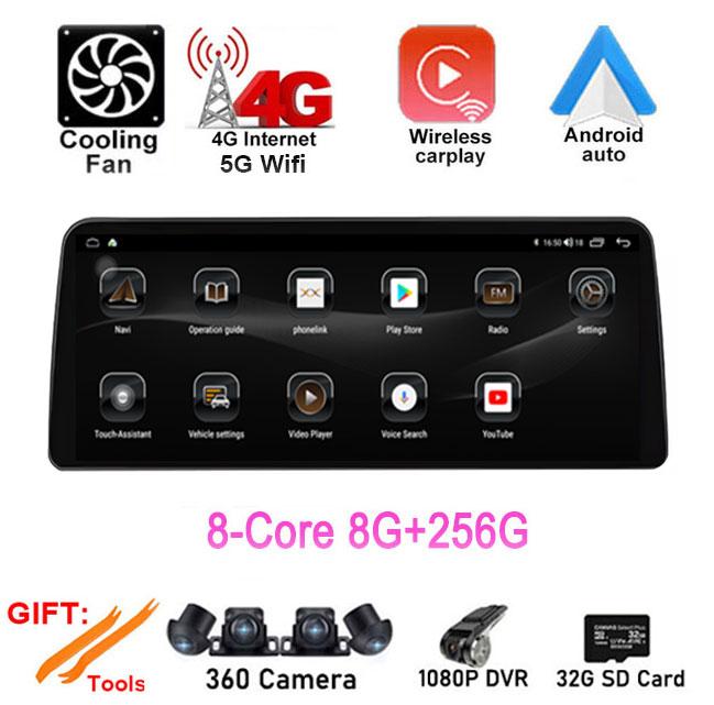 Android 14 For Chevrolet Trax 2019-2021 12.3 Inch Car Palyer GPS CarPlay Navigation GPS 4G WIFI Stereo Auto QLED Screen