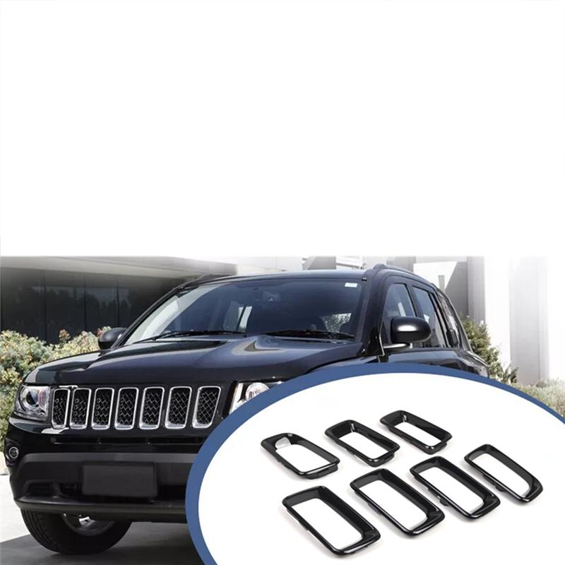 

68109865AA Car Center Grill Trim Frame Grille Trim Molding Insert For Jeep Compass 2011-2016 CH1210111