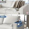 Couch Cup Holder Tray,Silicone Sofa Armrest organizer with Assesory Side Pockets for storage Remotes, Cell-phone,Tablet or Snack