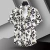 Summer seaside vacation shirt, men's all-match shirt