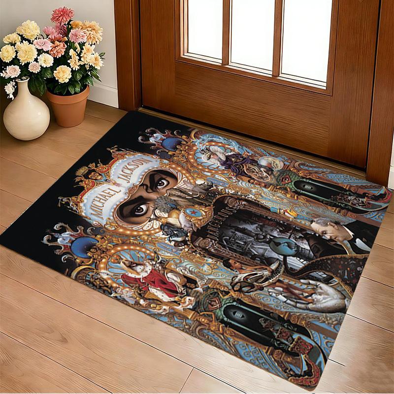 Michael Jackson Dangerous Living Room Nonslip Area Rug Soft Carpet For Bedroom Gameoom Playroom Sofa Office Home Decor Doormat
