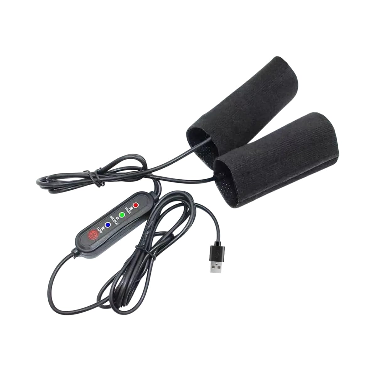 

Grip Heater for Motorcycles, USB, Quick Heating, Wrap-up, 3 Levels of Temperature Adjustment, 10s