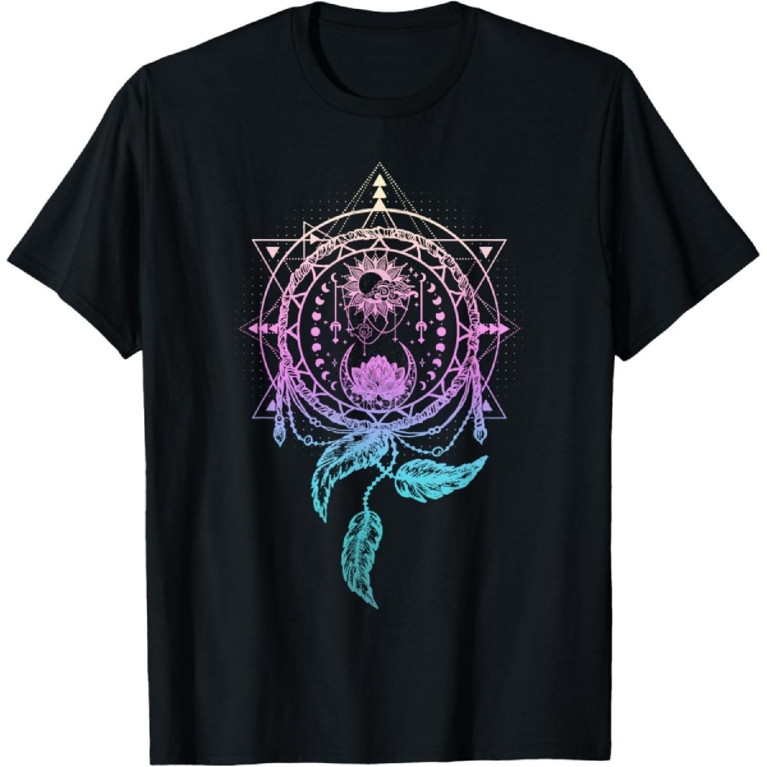 Dreamcatcher Geometry Fan T-Shirt S чёрный
