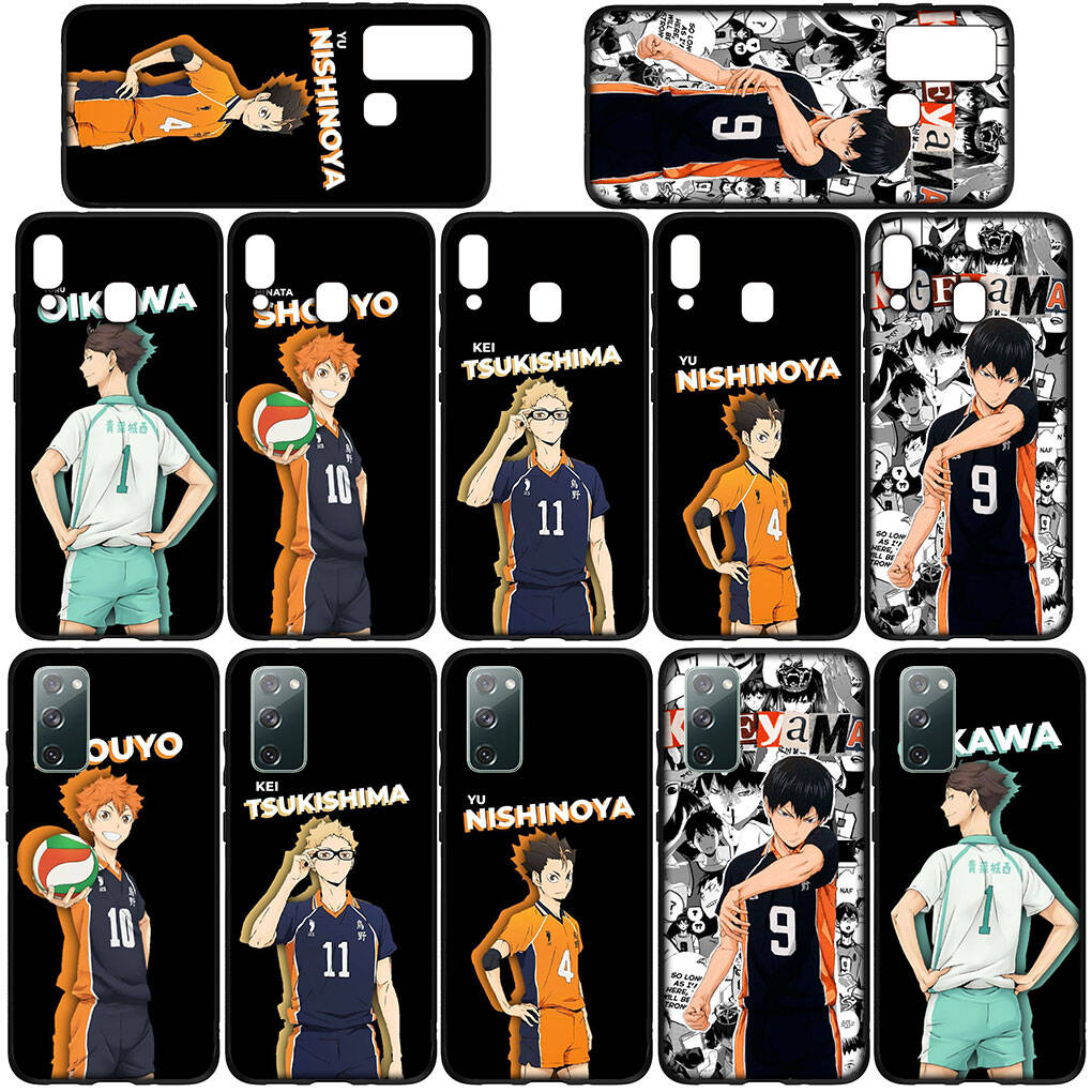 for Motorola Moto Edge 70 60 50 G54 G86 Samsung Galaxy S25 iPhone 17 16 15 Xiaomi Redmi Note 14 13 Pro Max Phone Case Anime Haikyuu Hinata Shoyo Cover