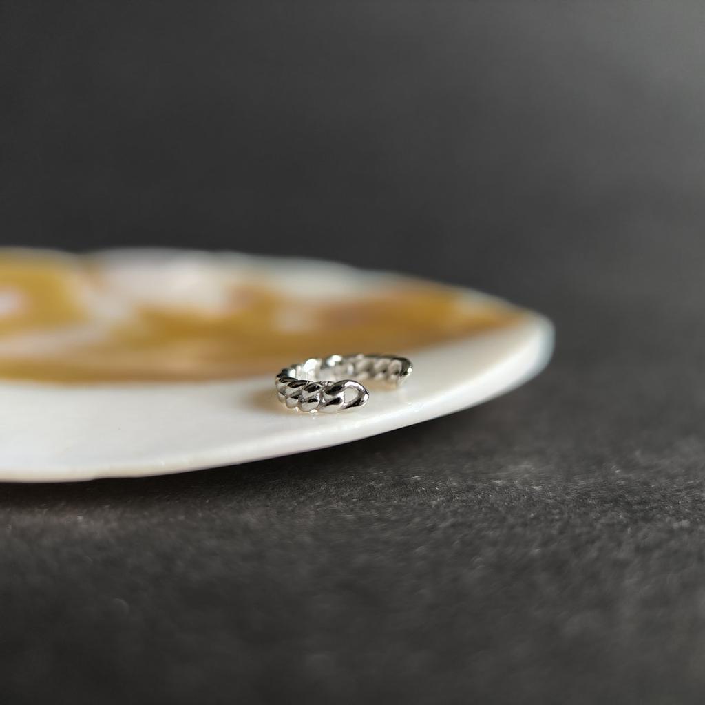 Silver Earrings Without Stones (2214960)