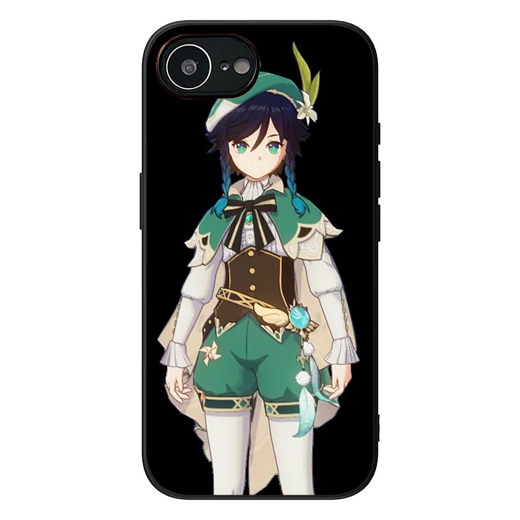 

Genshin Impact Venti Cute Phone Cover Case for OPPO A54 A40 A60 A80 A18 A16 A17 A38 A78 A79 A57 A55 A96 A15 A12 Casing OPPO A38
