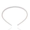 2 Pack Simple Design Imitation Pearl Headband Lady Full Pearl Bead Fashion Stylish Headband Wedding Party Bridal Hair Hoop