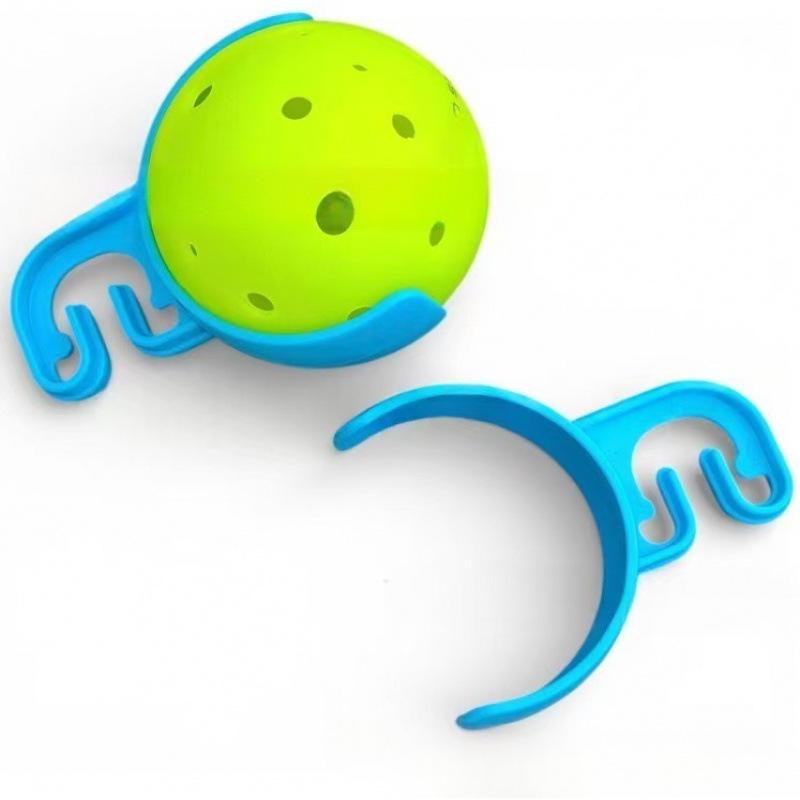 Pickleball Ball Holder and Fence Clip Rack