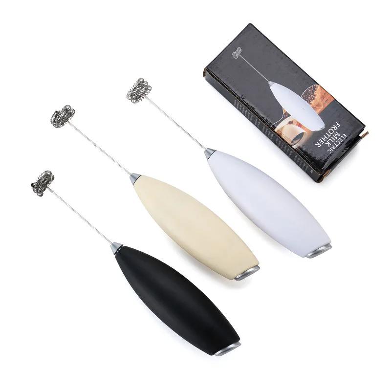 Akcesoria kuchenne Mieszadło do kawy Mikser do pieczenia USB Ładowanie Elektryczna trzepaczka do jajek 2 w 1 Podwójna głowica Trzepaczka do mleka Narzędzia Gadżety Bar