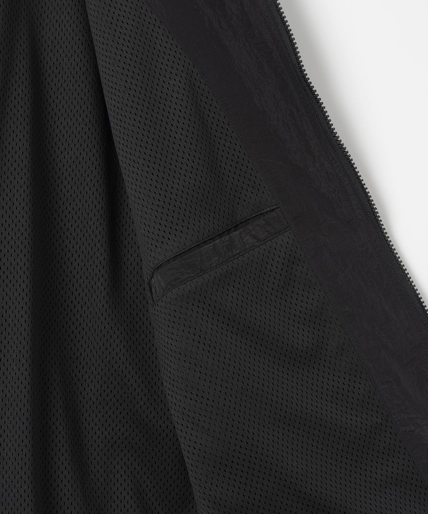 Millo Archive Hooded Zip-Up Vest [Black]