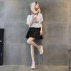 88011 Leather Women's Shoes Summer New Muffin Thick-soled Inner Height-increasing Sports and Leisure Shoes