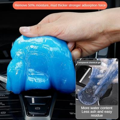 Car Wash Glue Dust Remove Powder Cleaner Gel For Car Interior Clean Magic Mud Household Keyboard Gap Cleaning Tool Car Detailing