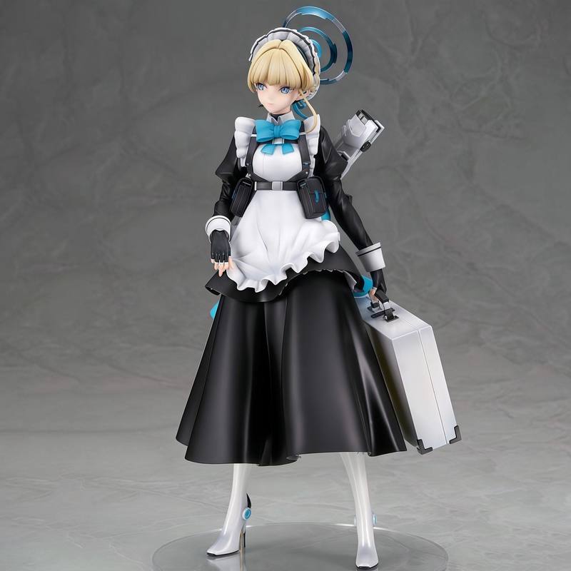 Anime Blue Archive The Animation Asuma Toki Maid Outfit Gk Figure Sculpture Model Ornament Table Decor Playthings Present Designed For Anime Fans