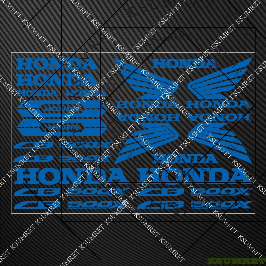 For Honda CB500X Stickers Motorcycle Sticker Moto Helmet Cb500x Emblem Decal