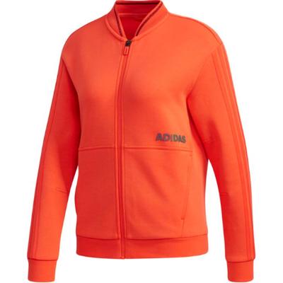 Jkv Kn Bomber Άνετο Μοντέρνο Casual Μπουφάν Γυναικείο Μπουφάν Κόκκινο DT2400