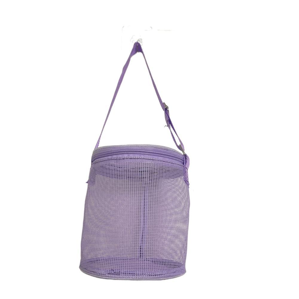 Colorful Net Yarn Shell Storage Bag Round Beach Storage Bag Creative Children's Storage Bag  Teens