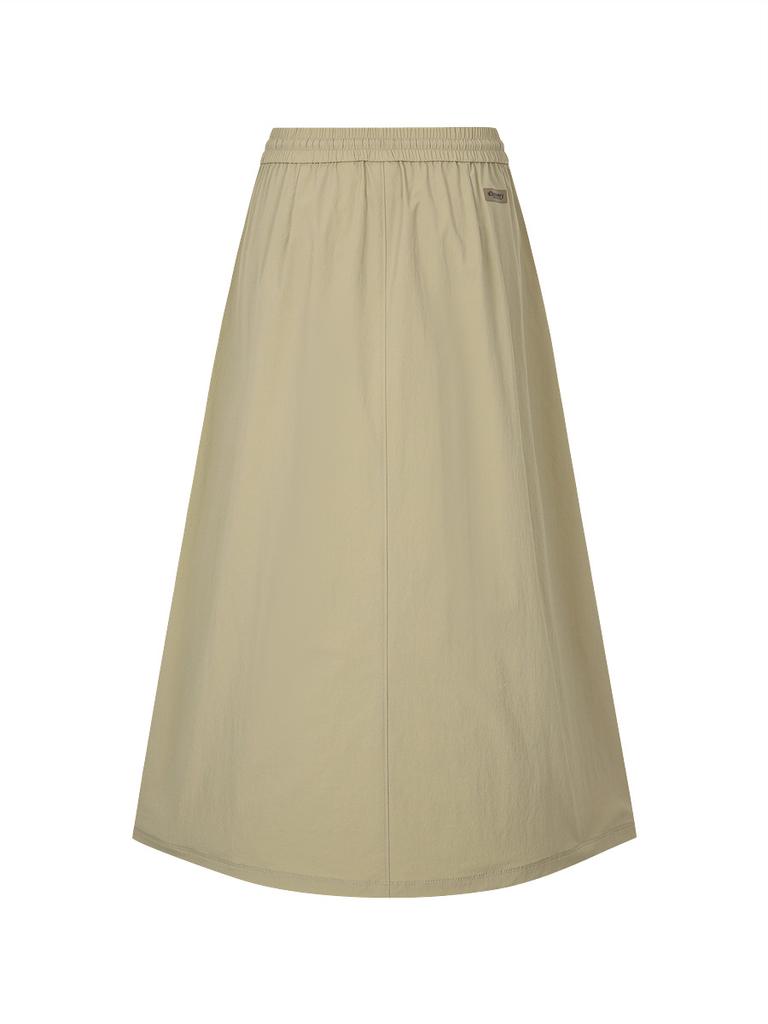 DISCOVERY EXPEDITION Freshvent Women'S Basic Skirt (D/Beige)