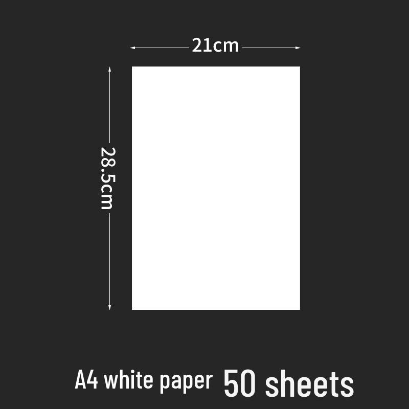 Large Blank Handwritten Poster Paper for Creative Advertising - White, Yellow, Red
