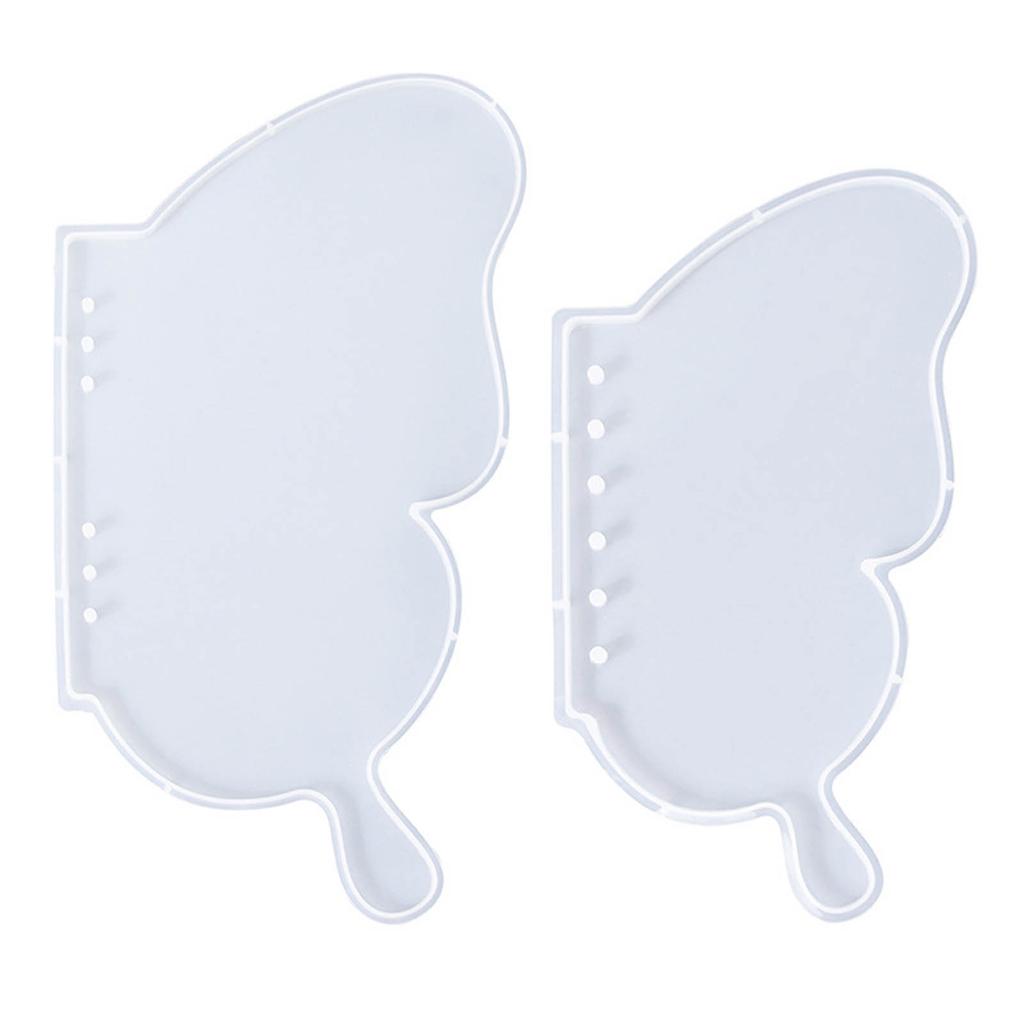 Treibsand Notizbuch Silikonform Schmetterling Notizbuchhülle Epoxidharzform Harz Schüttelform Gießformen Schmuckhandwerk