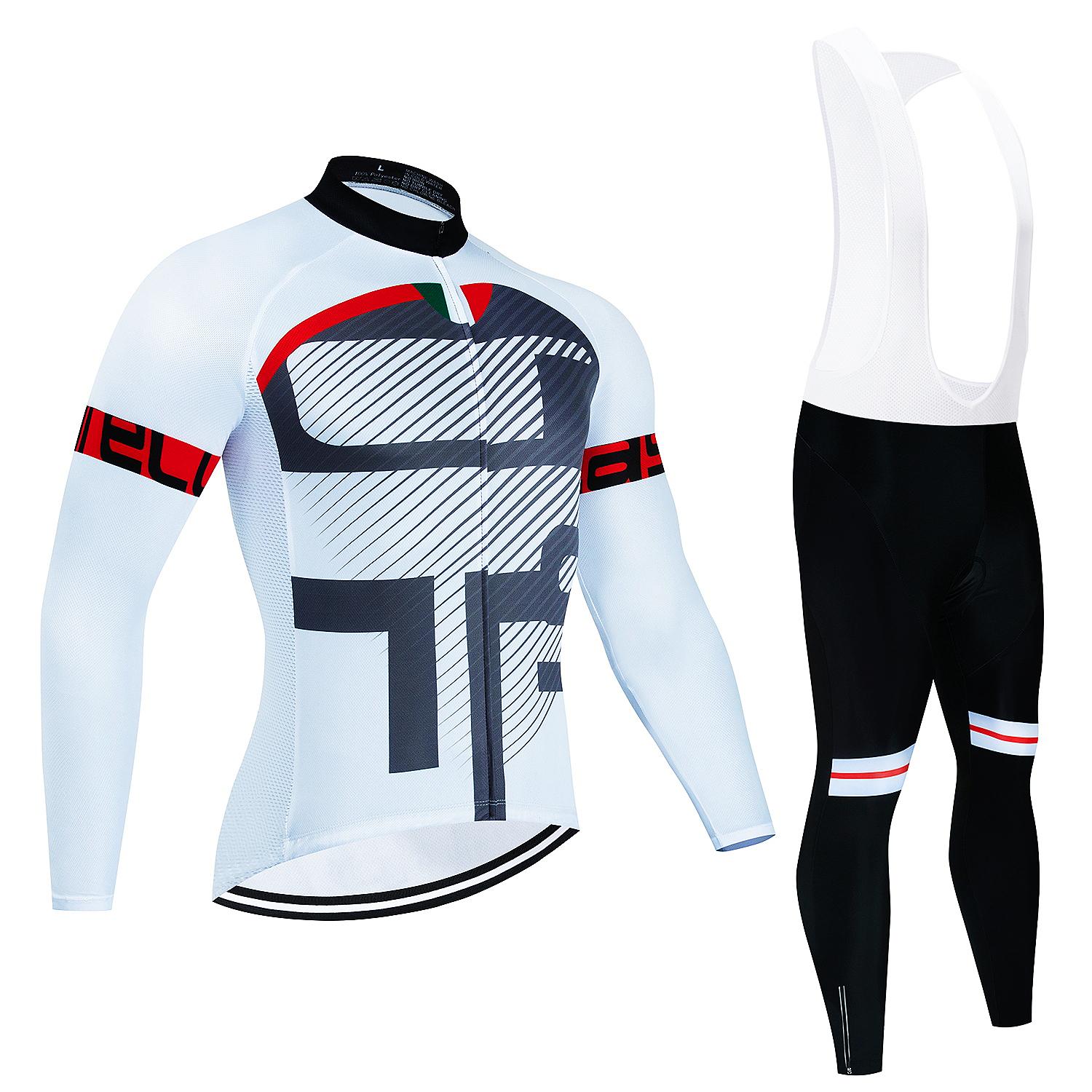 

Cycling Jersey Set 2026 Autumn Men Bike Tops Spring Long Sleeve Clothing Ciclismo MTB Bicycle Clothes Outdoor Cycling Set Asian size-4XL