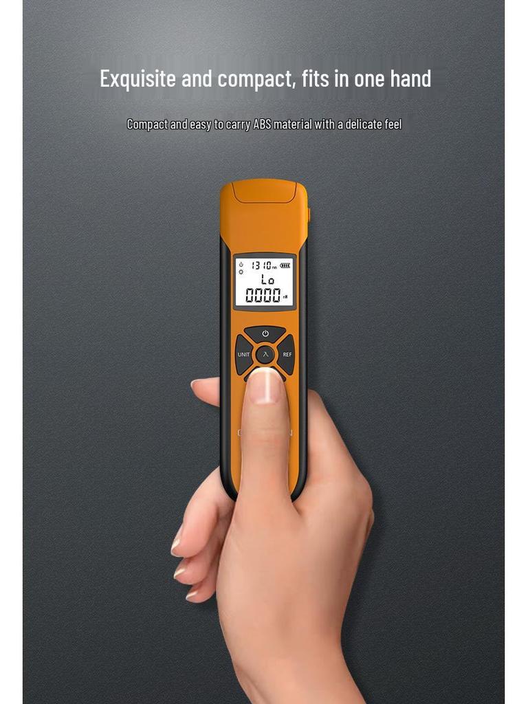 GUANGYAN G1000 Mini Optical Power Meter & Fiber Optic Attenuation Tester (-70 To +6)