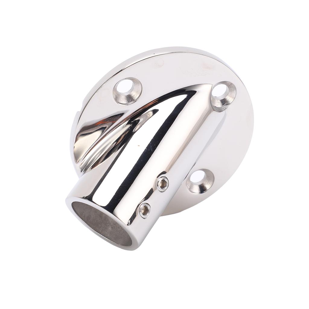 Marine Boat Hand Rail Fittings Stainless Steel 30 Degree Pipe Round Base Handrail Accesssory