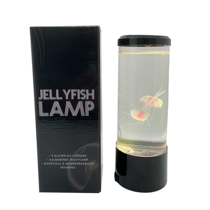LED Bunte Quallen Nachtlicht - USB-Stecker, Schlafzimmer Atmosphärenlampe