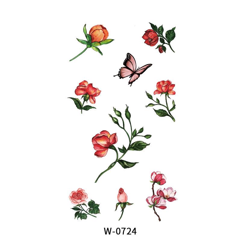 Cartoon Tattoo Sticker Disposable Tattoo Sticker Ins Waterproof Tattoo Sticker Tattoo