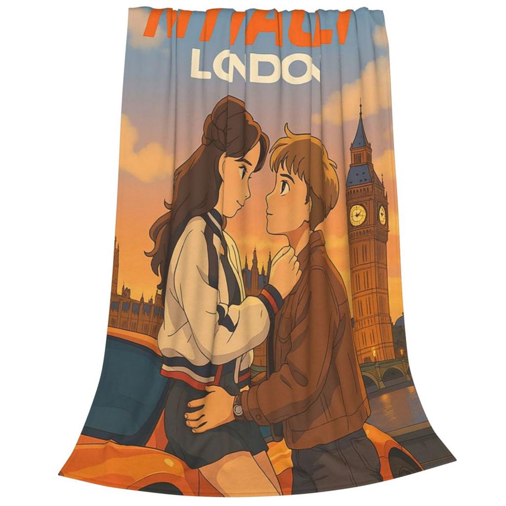 Matthew Broome My Fault London Movie Blanket Soft Warm Flannel Throw Blanket Cover for Bed Living room Picnic Travel Home Sofa