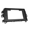 10.1in Car Stereo Radio Fascia Matte Black Dash Panel GPS Navigation Frame Replacement for NISSAN NAVARA 2014‑2015