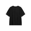 Li-Ning T-shirt à Manches Courtes Anti-Humidité à Séchage Rapide avec Imprimé Logo Homme Hauts Noir ATST237-1