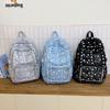 Schoolbag Japanese new high-value student schoolbag, fresh, sweet and transparent, large-capacity lightweight backpack